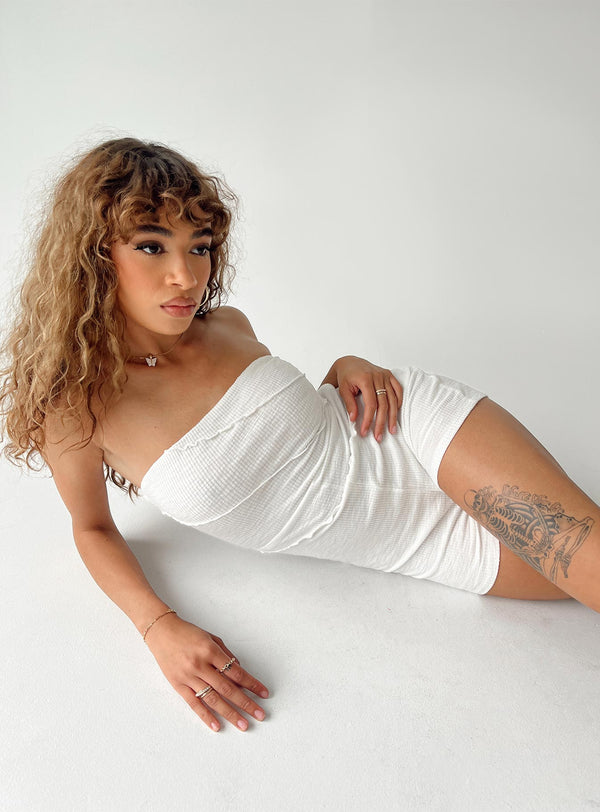 Oscar Romper White
