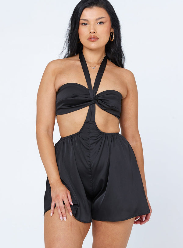 Candice Romper Black
