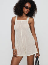 Gordes Playsuit White