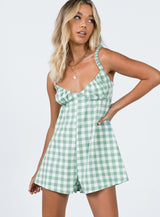 Harlie Romper Green