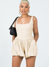 Judson Romper Cream