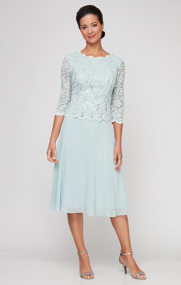 Bella Sequin Lace Dress