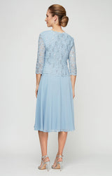 Petite Bella Sequin Lace Dress