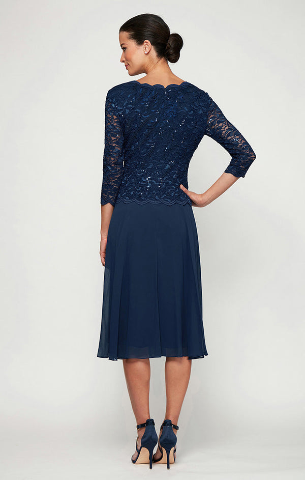 Bella Sequin Lace Dress
