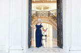 Camille Cowl Neck Gown