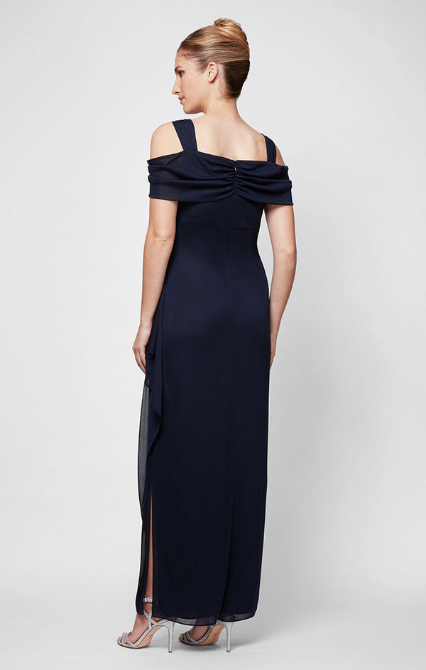 Camille Cowl Neck Gown