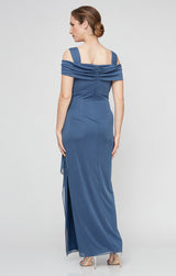 Camille Cowl Neck Gown