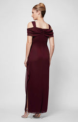 Camille Cowl Neck Gown