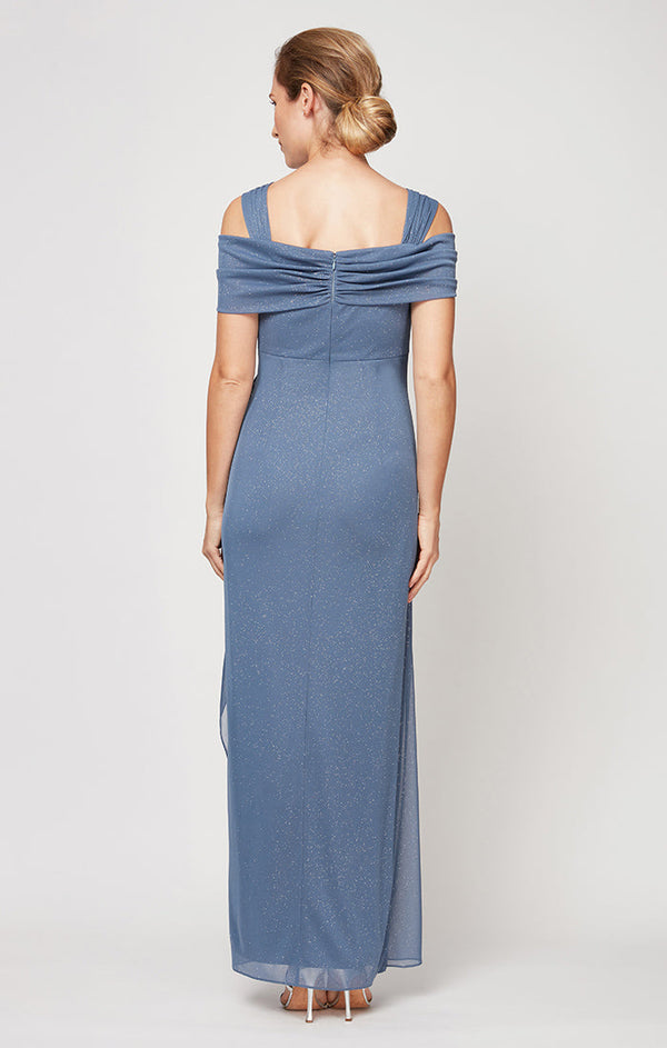 Hannah Glitter Mesh Gown