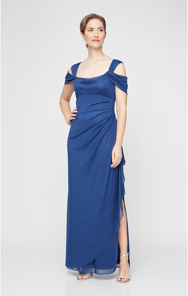 Hannah Glitter Mesh Gown