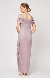 Hannah Glitter Mesh Gown