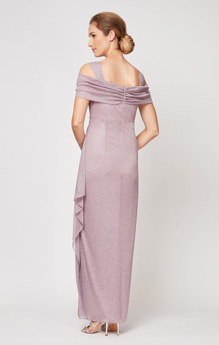 Hannah Glitter Mesh Gown