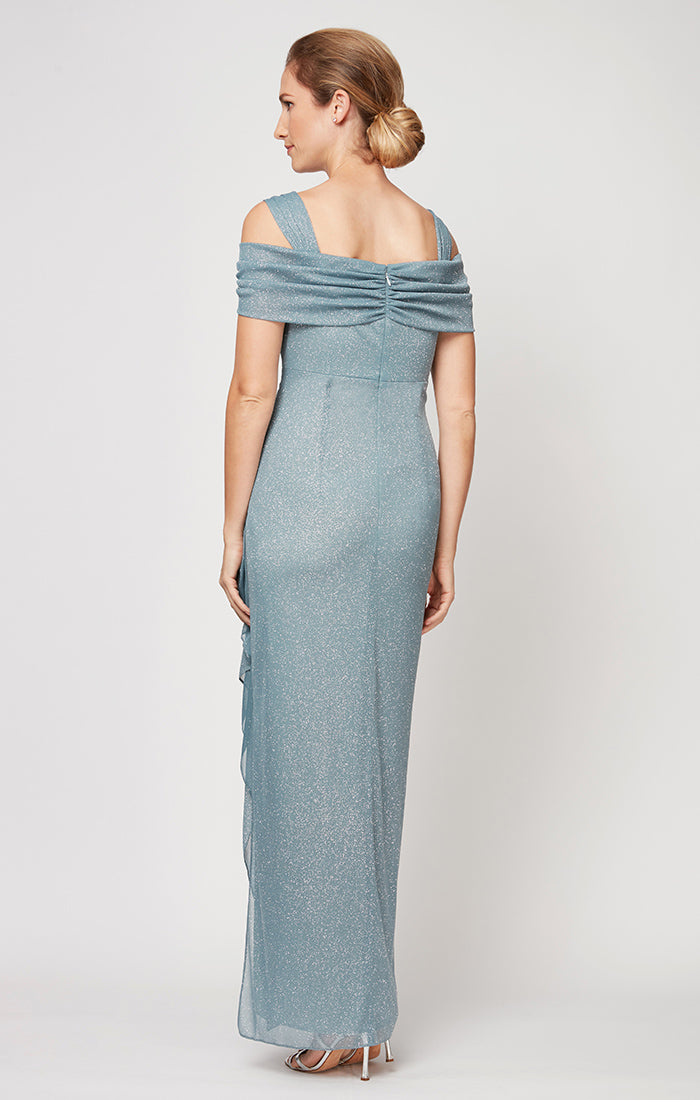 Hannah Glitter Mesh Gown