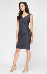Petite Danielle Beaded Contour Dress