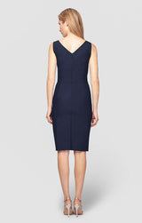 Petite Danielle Beaded Contour Dress