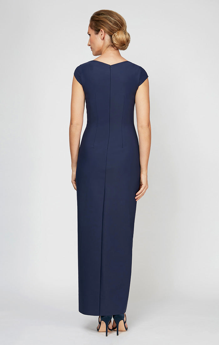 Elizabeth Cap Sleeve Contour Gown
