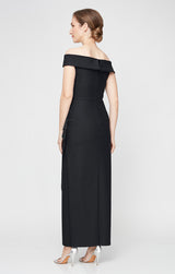 Dana Off-the-Shoulder Contour Dress