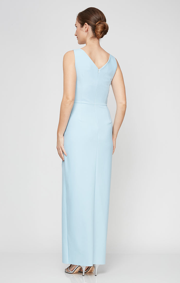 Petite Ava Sleeveless Contour Gown