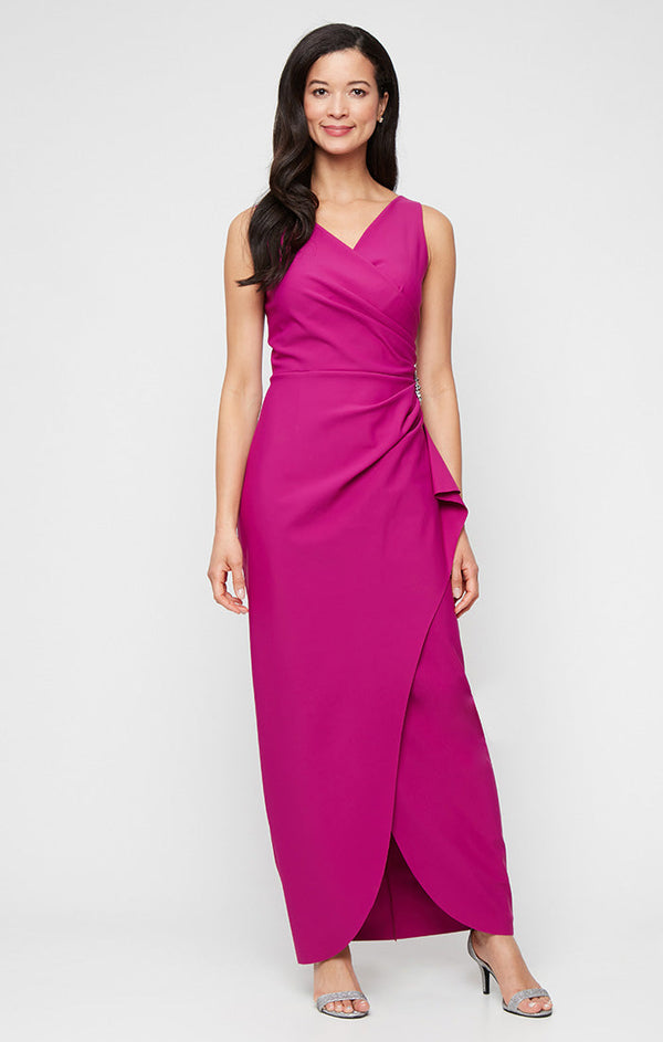 Ava Sleeveless Contour Dress