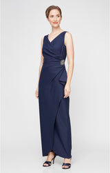 Ava Sleeveless Contour Dress