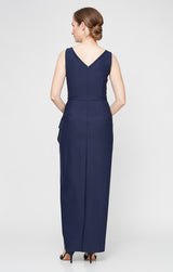 Ava Sleeveless Contour Dress