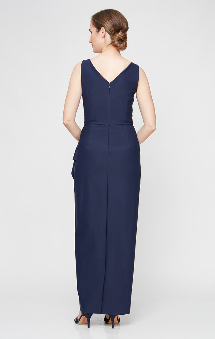 Ava Sleeveless Contour Dress