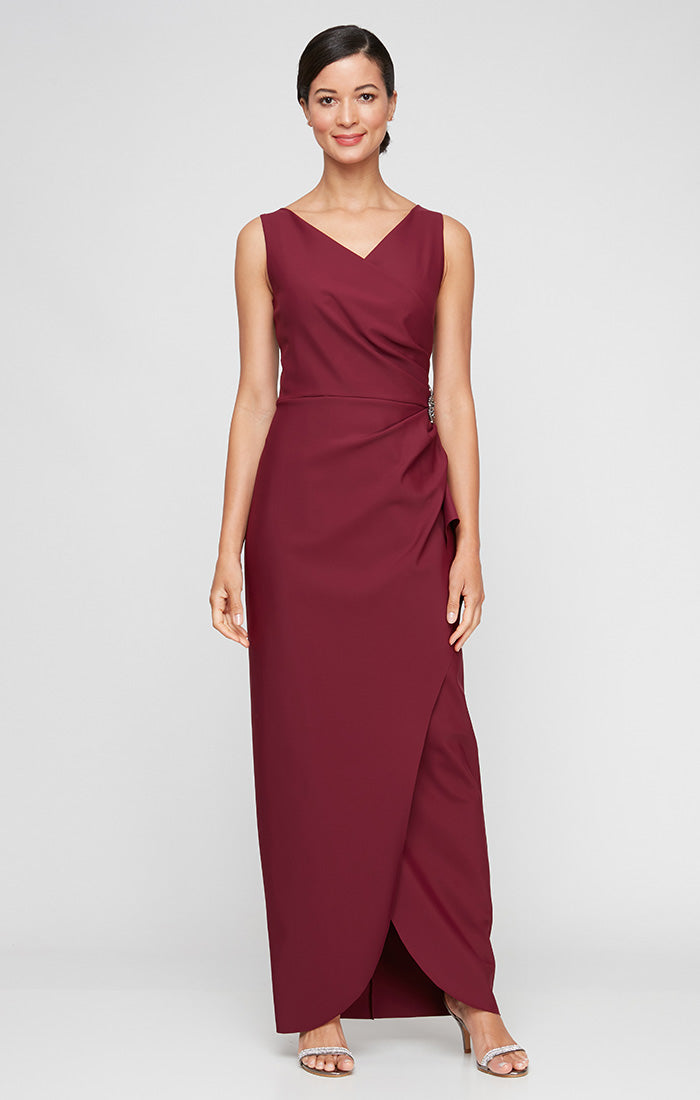 Ava Sleeveless Contour Dress