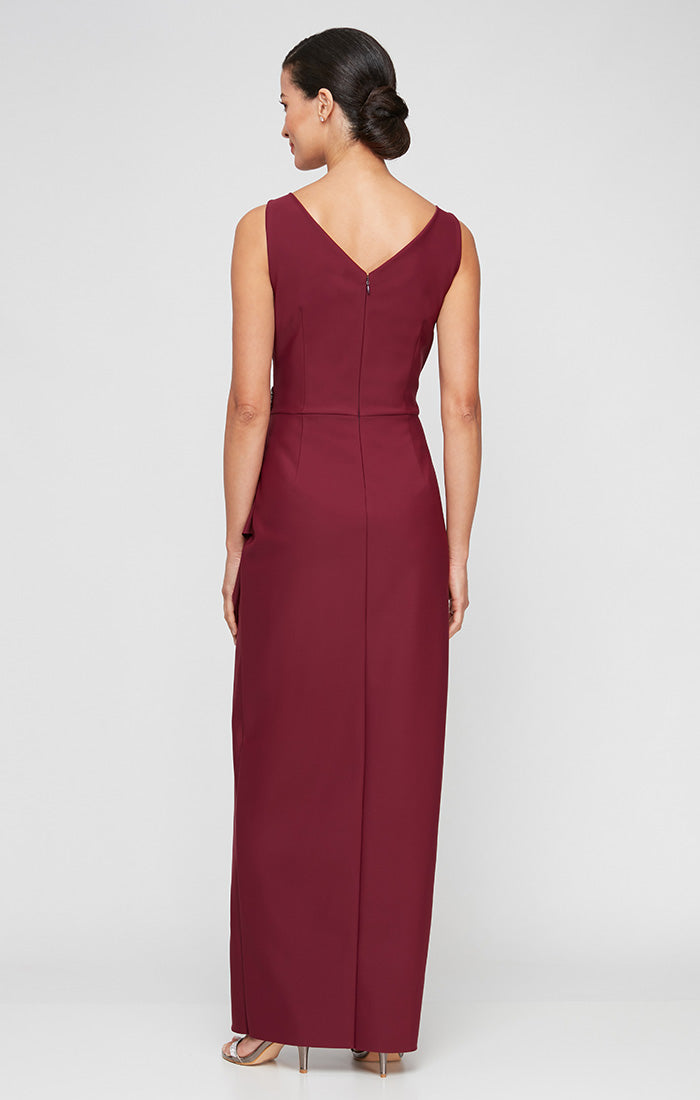 Ava Sleeveless Contour Dress