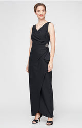 Ava Sleeveless Contour Dress