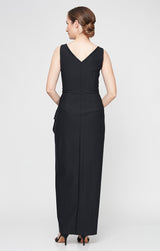 Ava Sleeveless Contour Dress