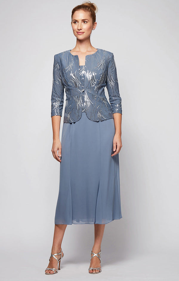 Angela Firework Sequin Jacket Dress