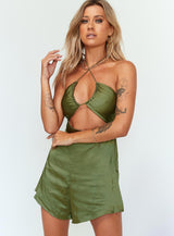 Nova Romper Khaki