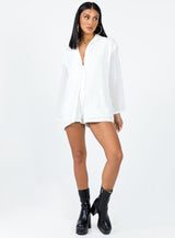 Dimitry Romper White