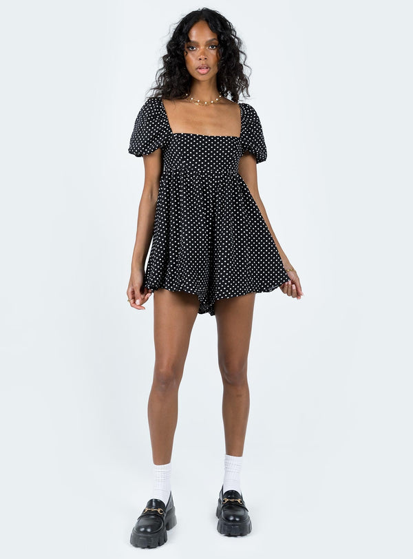 Lorna Romper Polka Dot