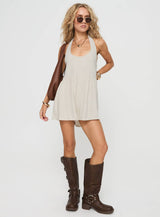 Athina Romper Beige