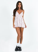 Alfaro Romper White Floral