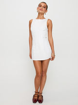 Yumiko Romper White Petite