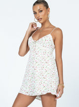 Emilee Floral Romper Cream