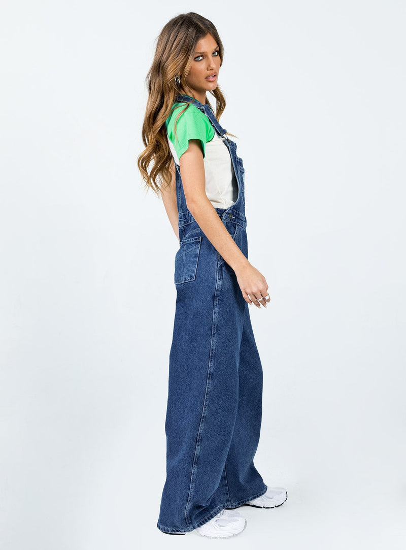 The Ragged Priest Dude Overalls Denim