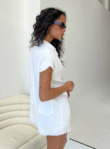 Salt Lake Romper White