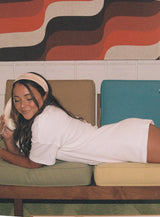 Kegan Romper White