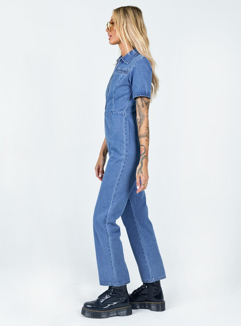 Bex Boiler Suit Blue