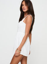 Talinga Romper White