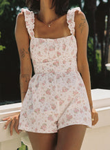 Fusili Romper White Floral