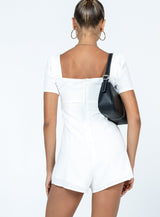 Hastings Romper White