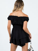 Tahiti Romper Black