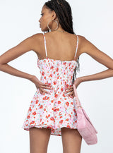 Misty Romper Pink