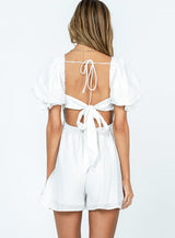 Gemi Romper White