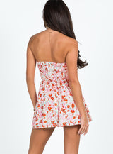Stefanni Romper Red Floral