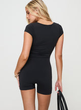 Seleste Romper Black